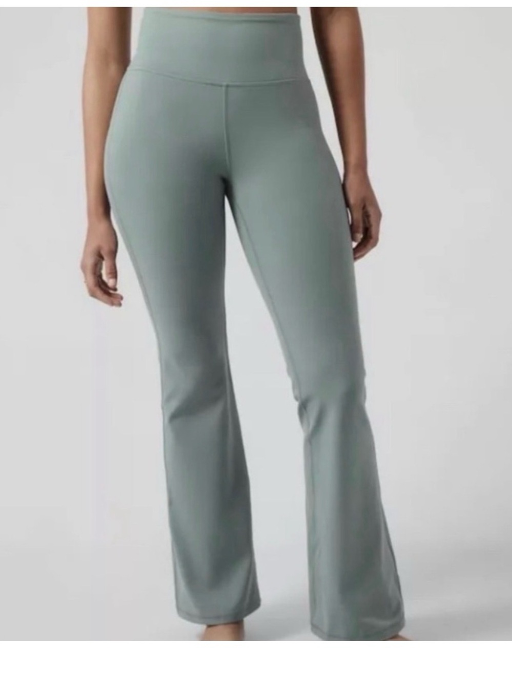 Athleta High Rise Elation Flare Pant - Robin's Egg Blue - L